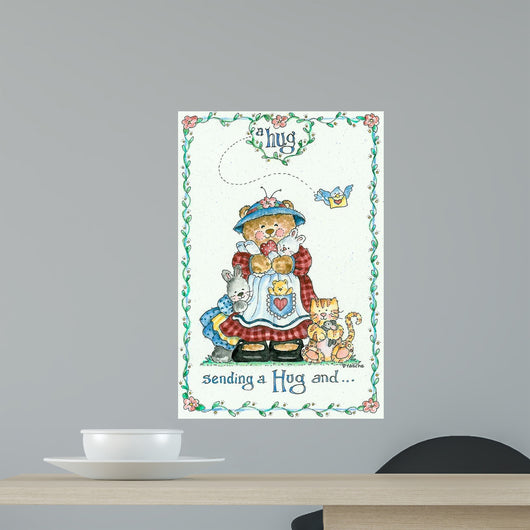 Hug Wall Decal