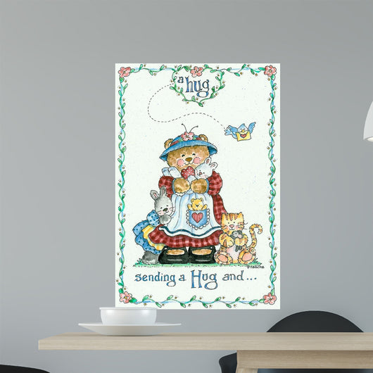 Hug Wall Decal