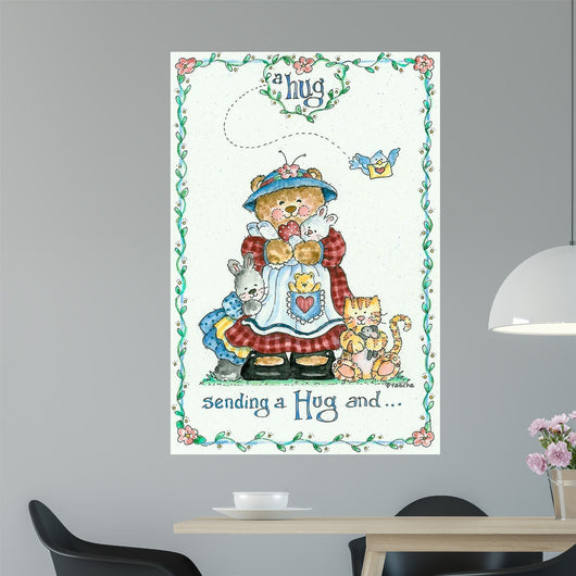 Hug Wall Decal