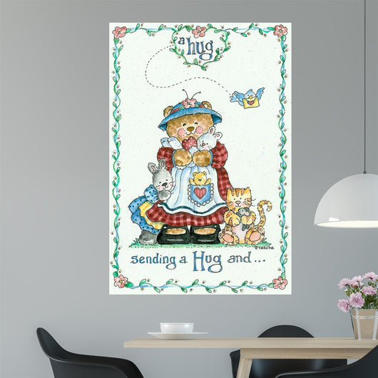 Hug Wall Decal