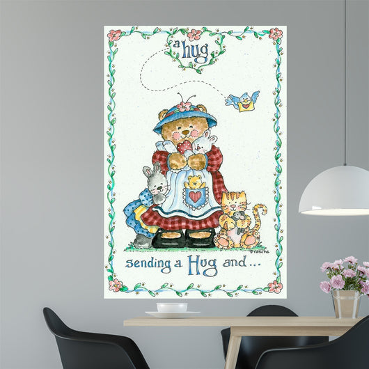 Hug Wall Decal
