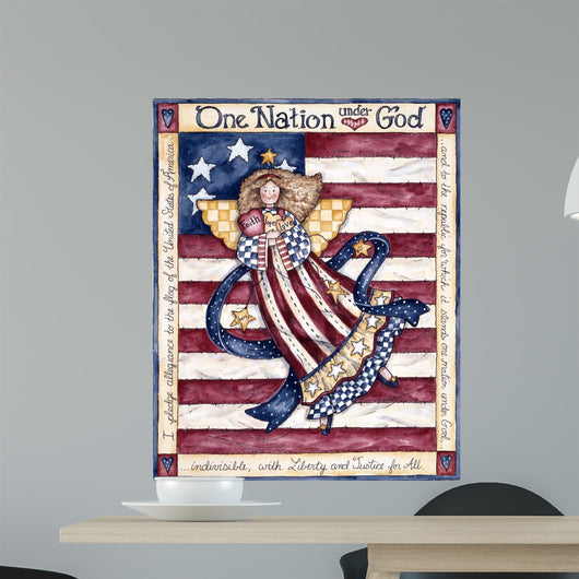 One Nation under God Wall Decal