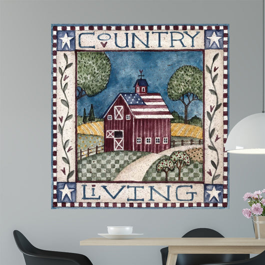 Country Living Wall Decal Design 2