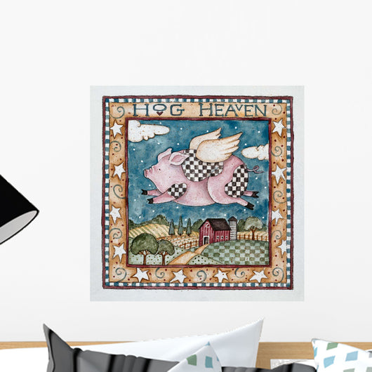 Hog Heaven Wall Decal