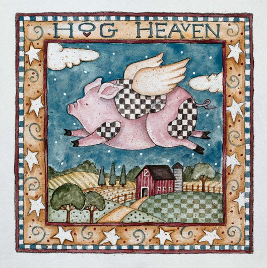 Hog Heaven Wall Decal
