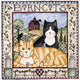 Barn Cats Wall Decal Design 2