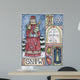 White Christmas Wall Decal