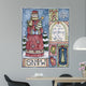 White Christmas Wall Decal