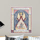 Alleluia Angel Nativity Wall Decal