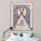 Alleluia Angel Nativity Wall Decal