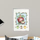 Mouse with Apple Wall Decal