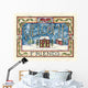 Welcome Friends Christmas Wall Decal