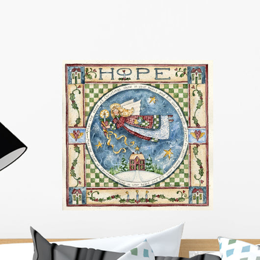Christmas Hope Wall Decal