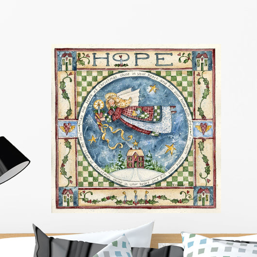 Christmas Hope Wall Decal