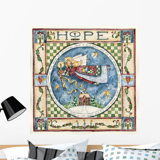 Christmas Hope Wall Decal