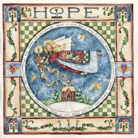Christmas Hope Wall Decal