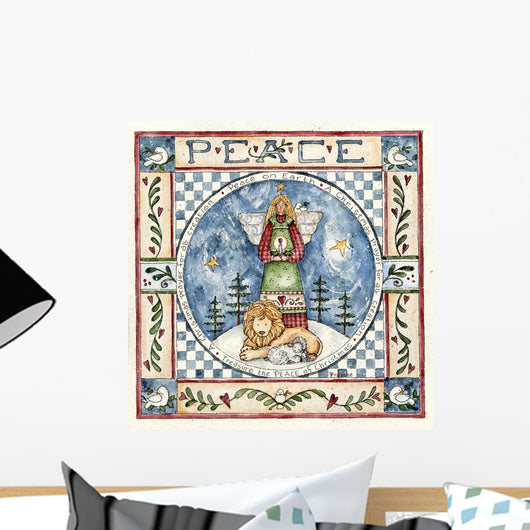 Christmas Peace Wall Decal