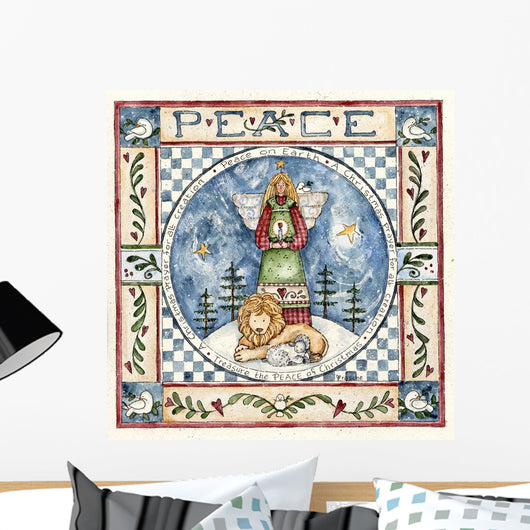 Christmas Peace Wall Decal