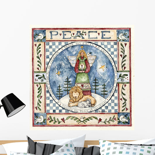 Christmas Peace Wall Decal