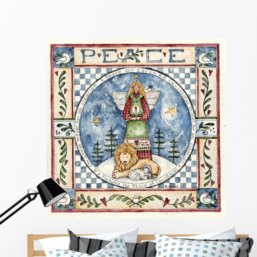 Christmas Peace Wall Decal