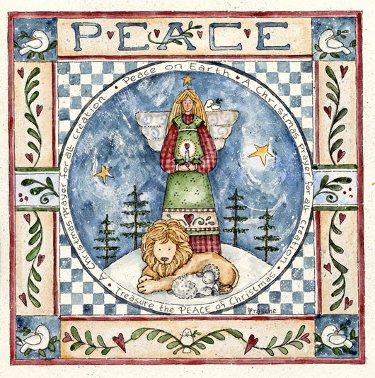 Christmas Peace Wall Decal