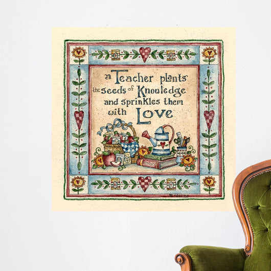 Seeds Knowledge Wall Decal