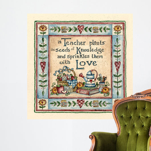 Seeds Knowledge Wall Decal