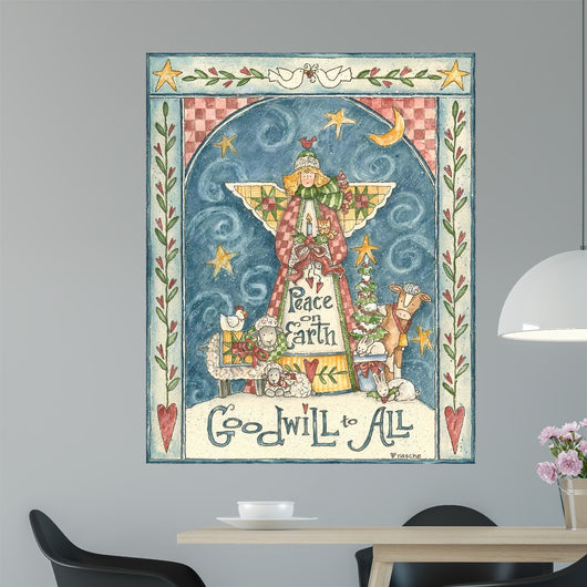 Good Will to All Wall Decal