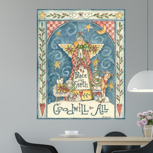Good Will to All Wall Decal