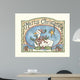 Merry Christmas Goose Wall Decal