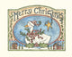 Merry Christmas Goose Wall Decal