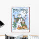 Merry Christmas to All Wall Decal Design 2