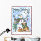Merry Christmas to All Wall Decal Design 2
