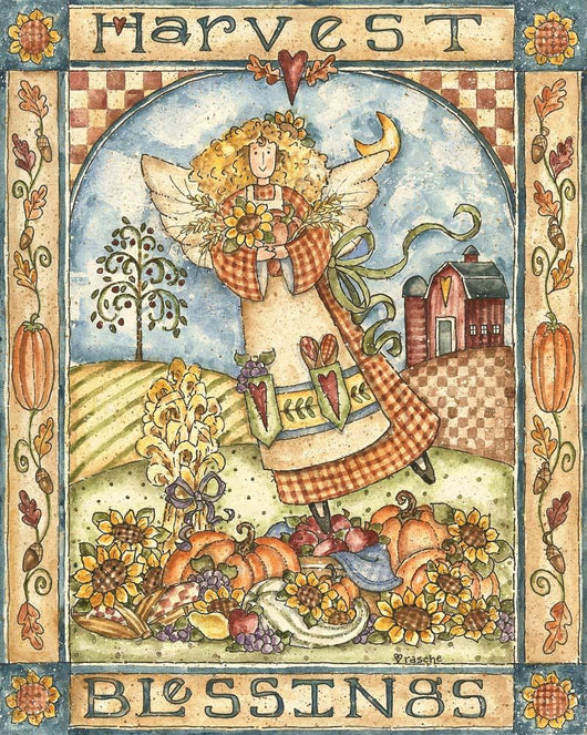 Harvest Blessings Wall Decal