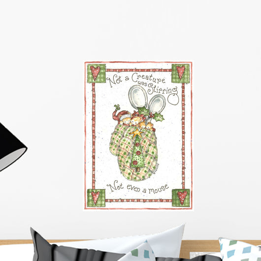 Not Even Mouse Wall Decal