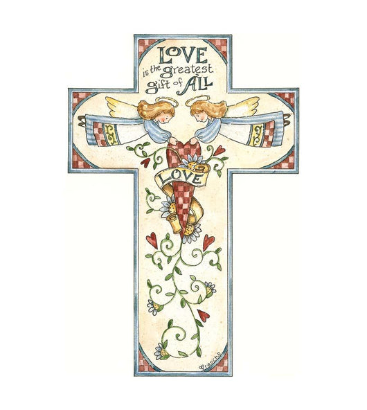 Love Is Greatest Gift Wall Decal Design 1
