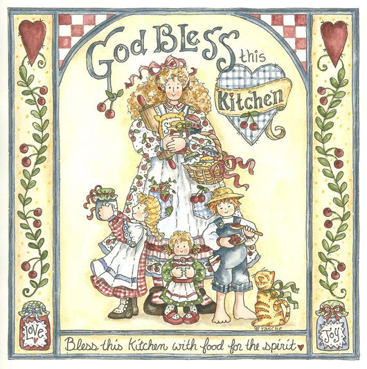 God Bless Wall Decal