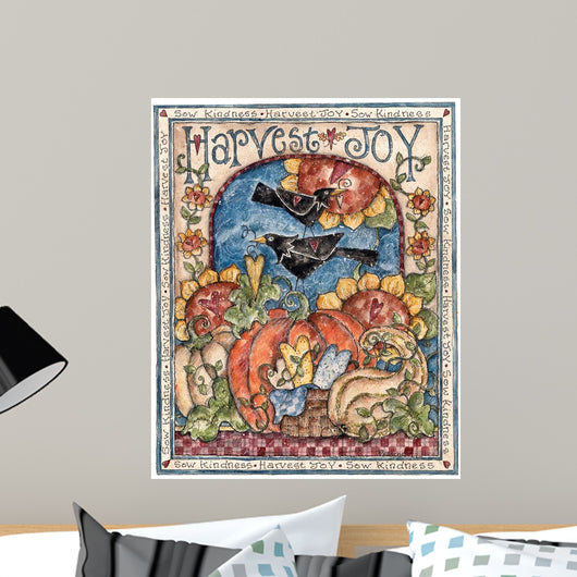 Harvest Joy Wall Decal