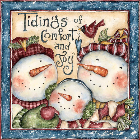 Tidings Comfort and Joy Wall Decal