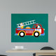 No 8 Fire Truck Wall Decal