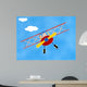 Cat Bi-plane Wall Decal