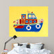 Boating Bears Wall Mural