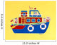 Boating Bears Wall Mural