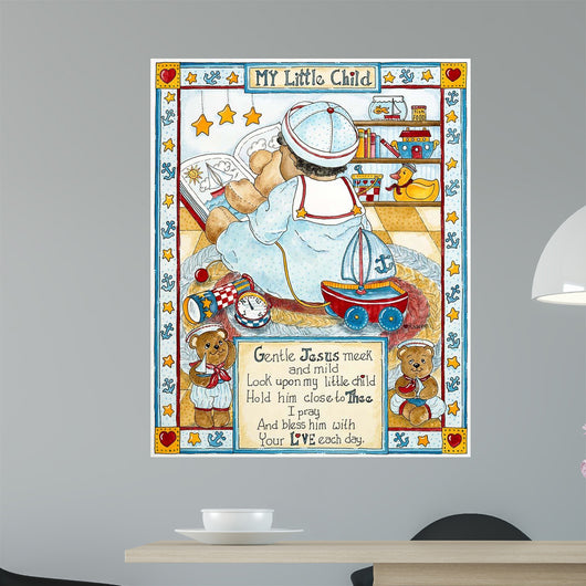 My Little Child Boy Wall Decal
