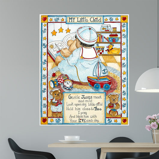 My Little Child Boy Wall Decal