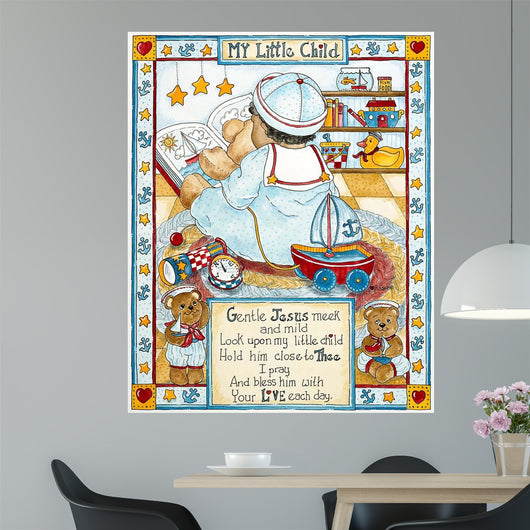My Little Child Boy Wall Decal