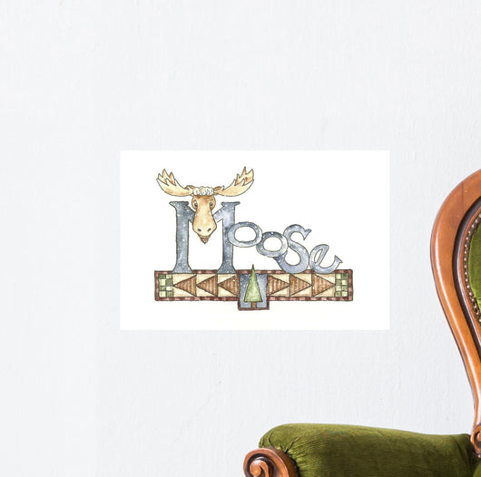 Moose Wall Decal