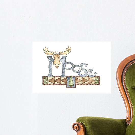 Moose Wall Decal