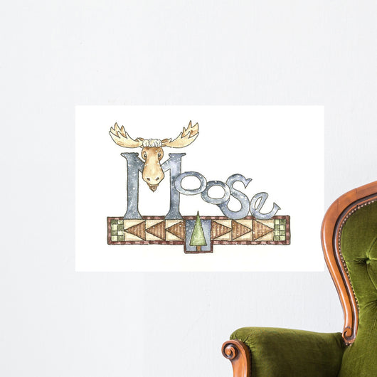 Moose Wall Decal