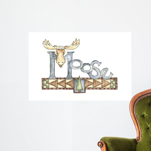 Moose Wall Decal